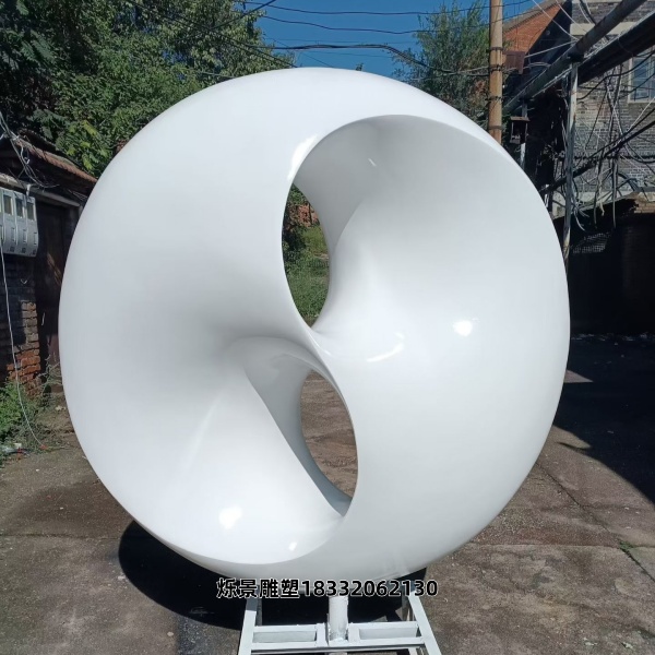 不銹鋼莫比烏斯環雕塑 不銹鋼園林景觀雕塑 城市雕塑